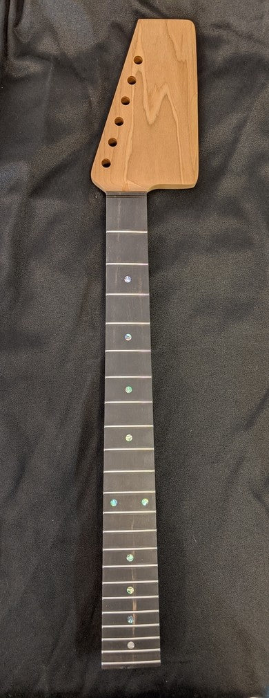 Roasted Maple/Black Ebony P6 Guitar Neck