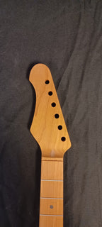 Righthand Reverse Roasted Maple R6 Guitar Neck