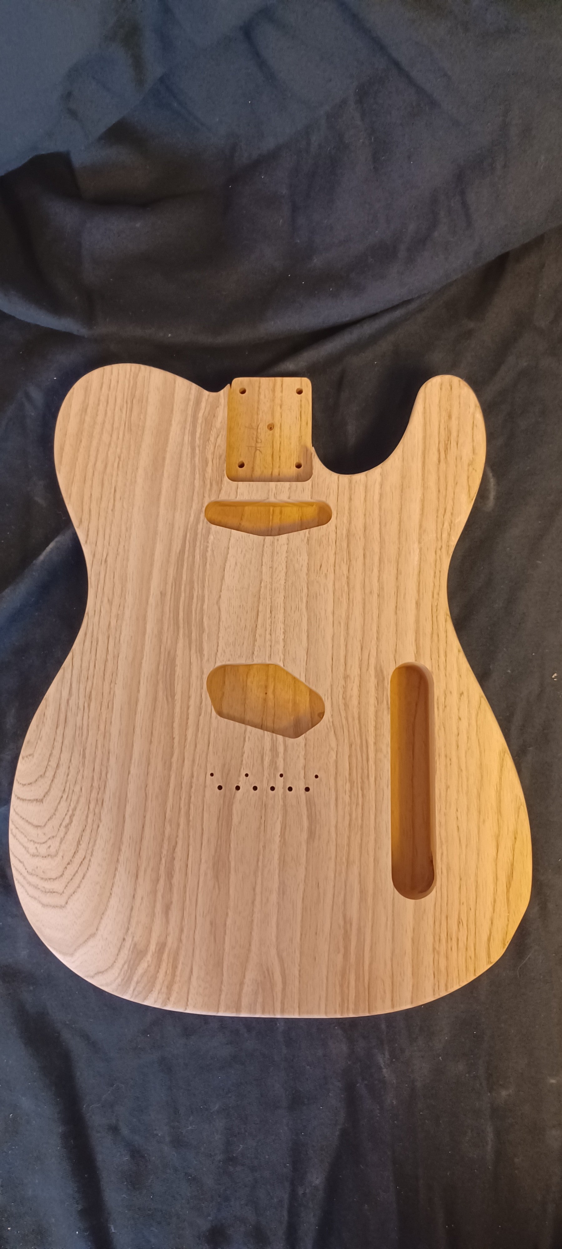 Roasted Swamp Ash Tele Body