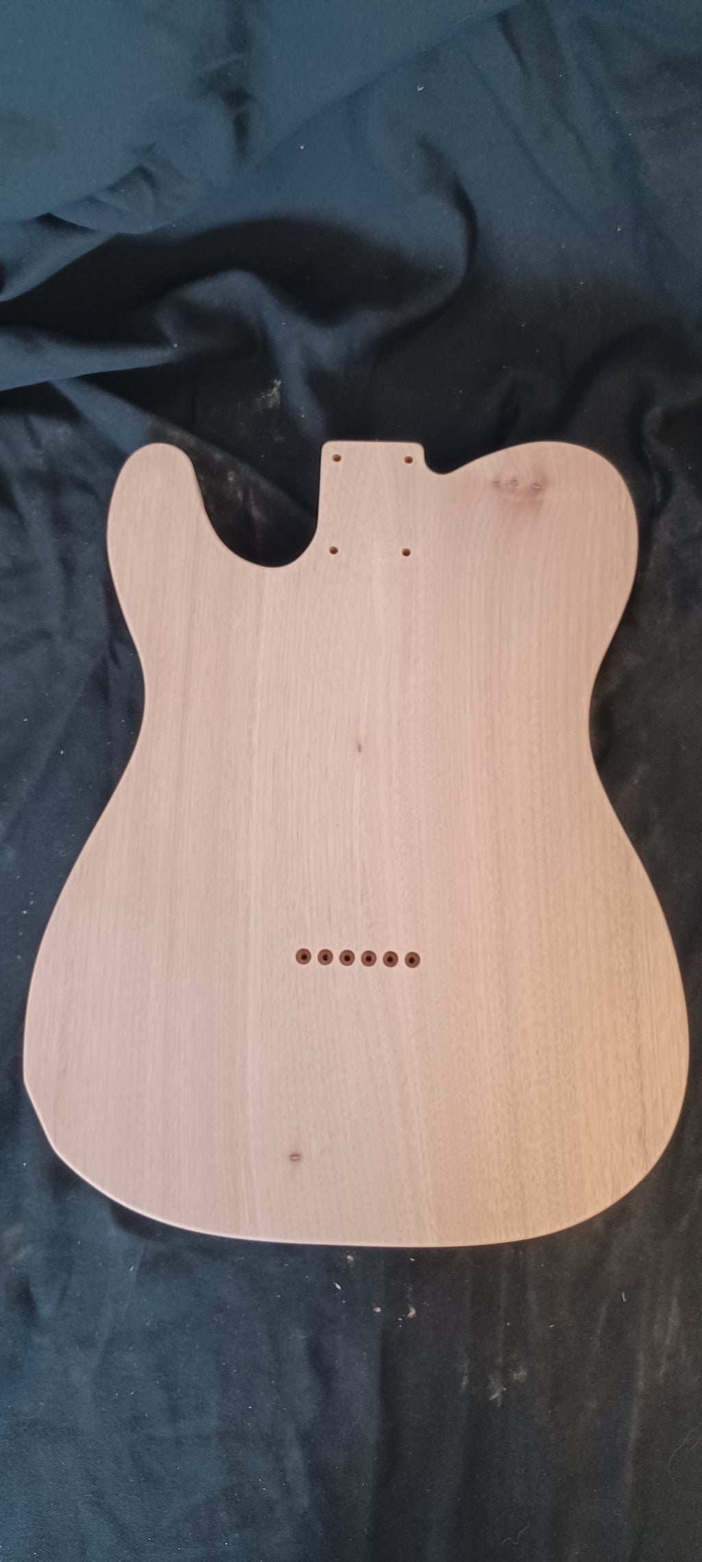 Mahogany/Spruce Thinline Tele Body
