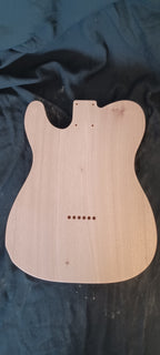 Mahogany/Spruce Thinline Tele Body