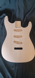 Chambered Alder Dinky Strat Body