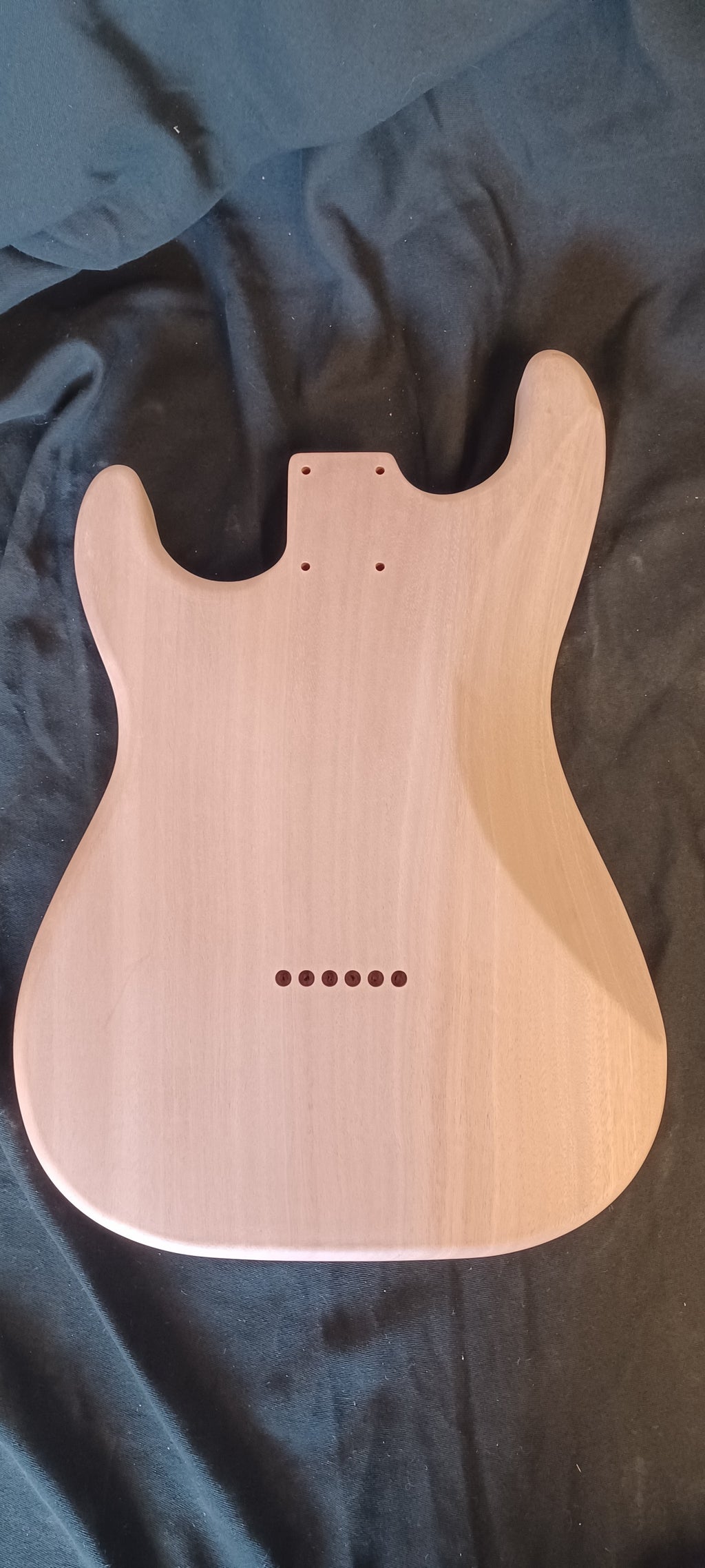 1PC Mahogany Strat Body