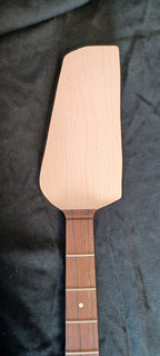 Maple/Madagascar Rosewood Paddle Head Bass Neck