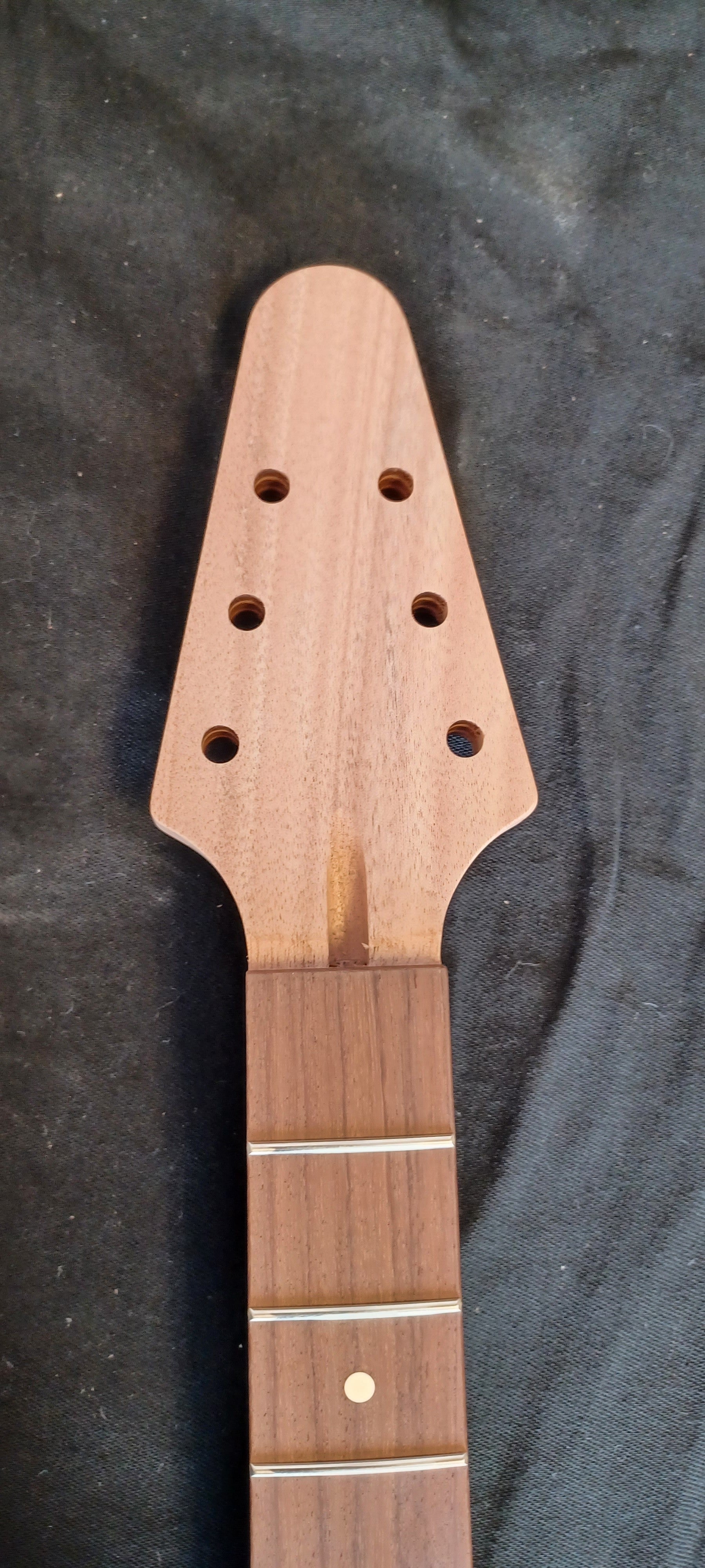 Mahogany/Rosewood 3x3 Tiltback Guitar Neck