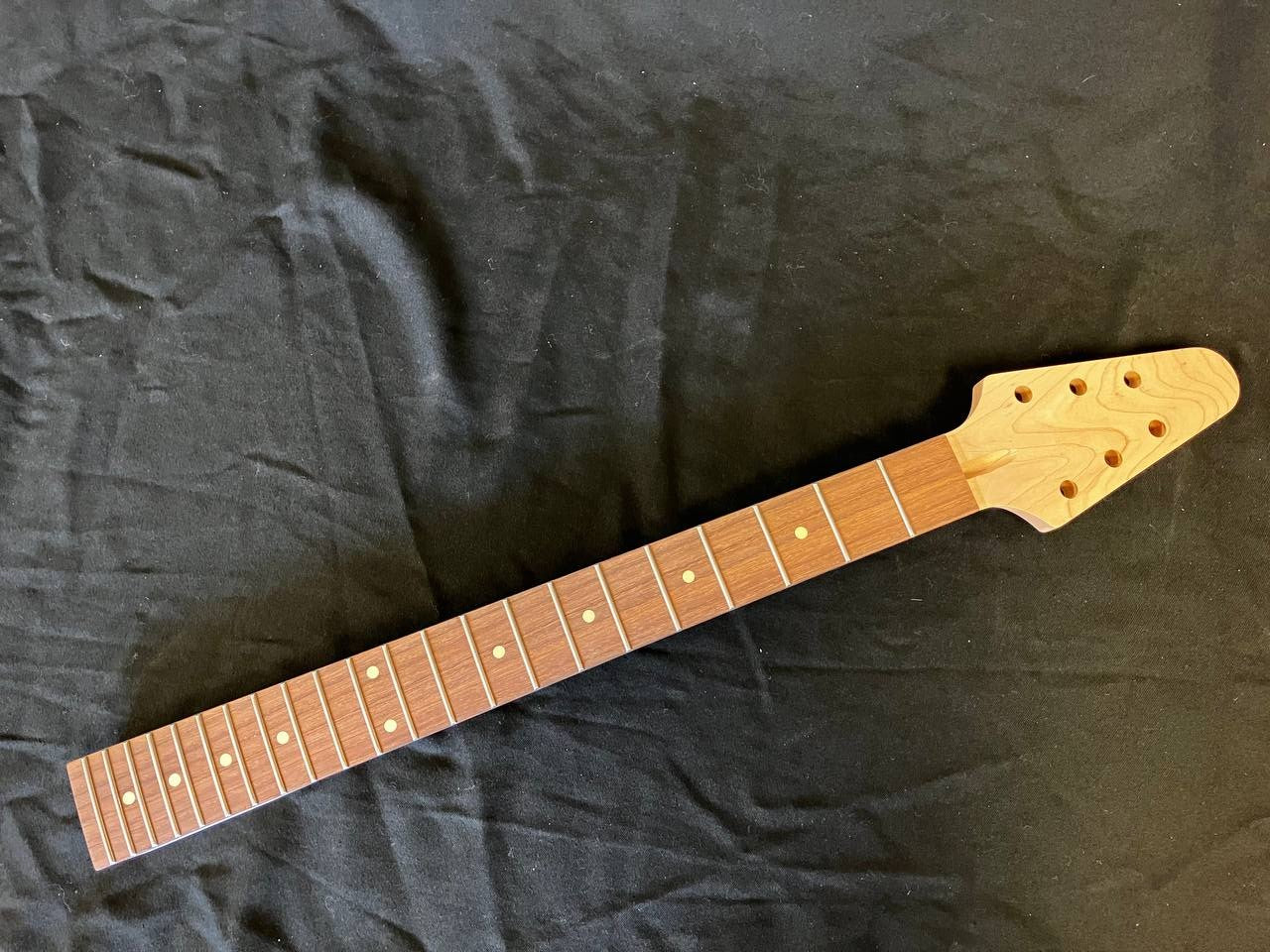 Maple/Rosewood 3x3 Tiltback Guitar Neck