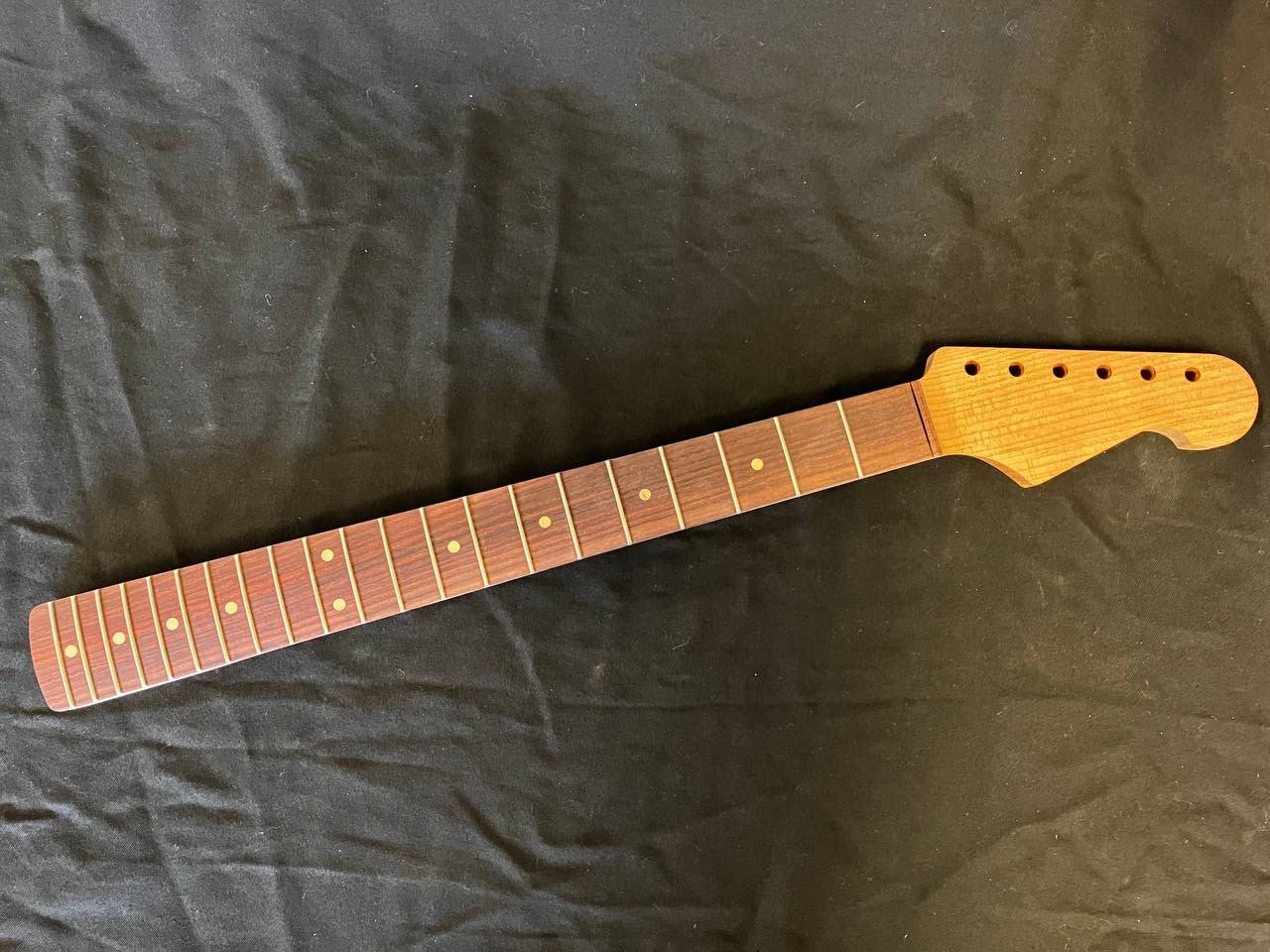 Roasted Qtrswn Maple/Rosewood U2 Guitar Neck