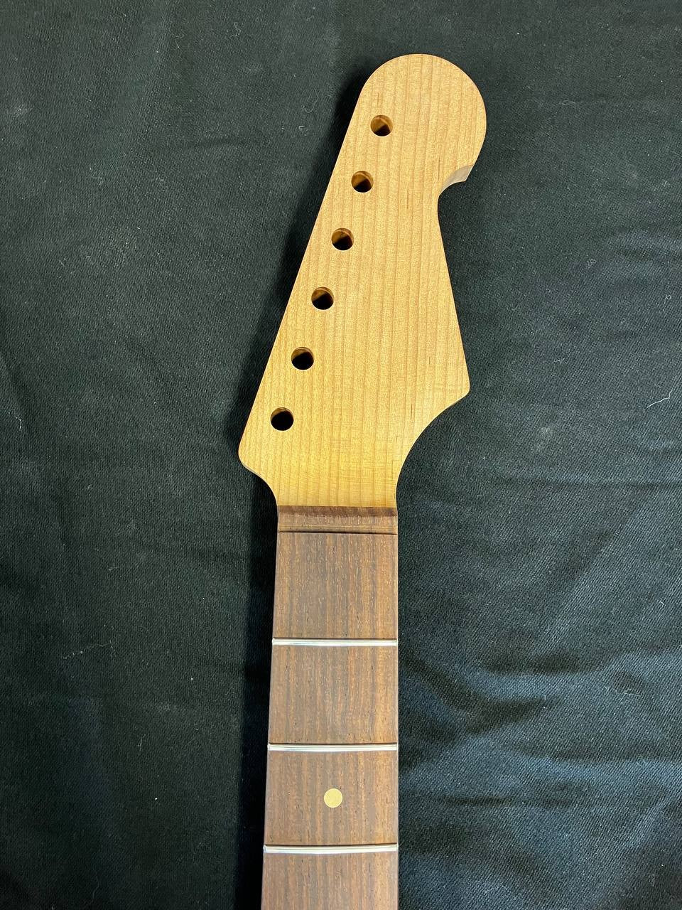Roasted Qtrswn Maple/Rosewood U2 Guitar Neck