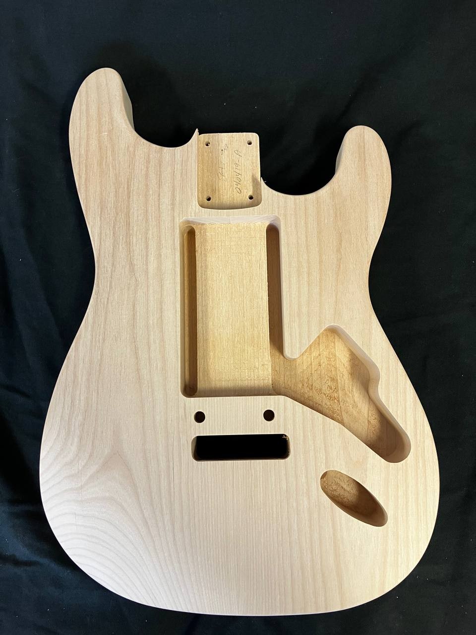 Clean Alder Strat Body