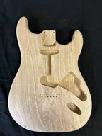 1PC Black Limba Strat Body