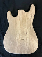 1PC Black Limba Strat Body