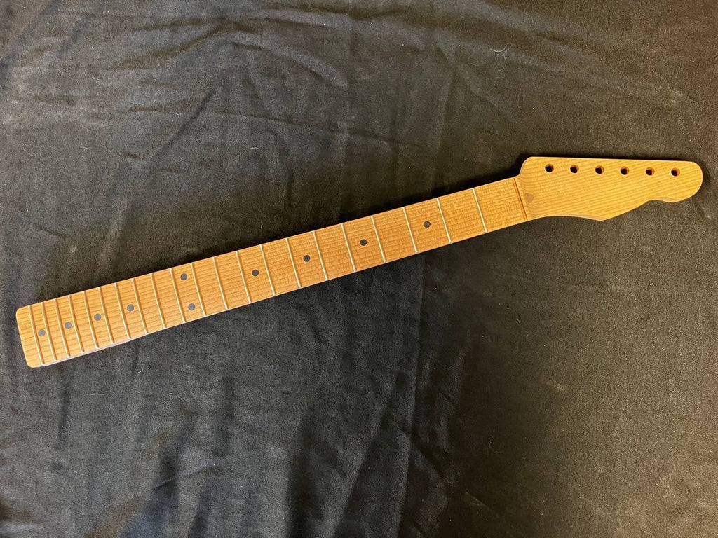 One Piece Roasted Qtrswn Maple U1 Guitar Neck