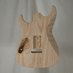 Swamp Ash/Flame Maple Dinky Strat Body