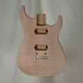 Alder/Flame Maple Dinky Strat Body