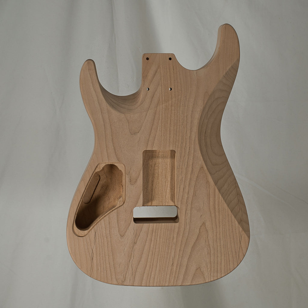 Alder/Flame Maple Dinky Strat Body