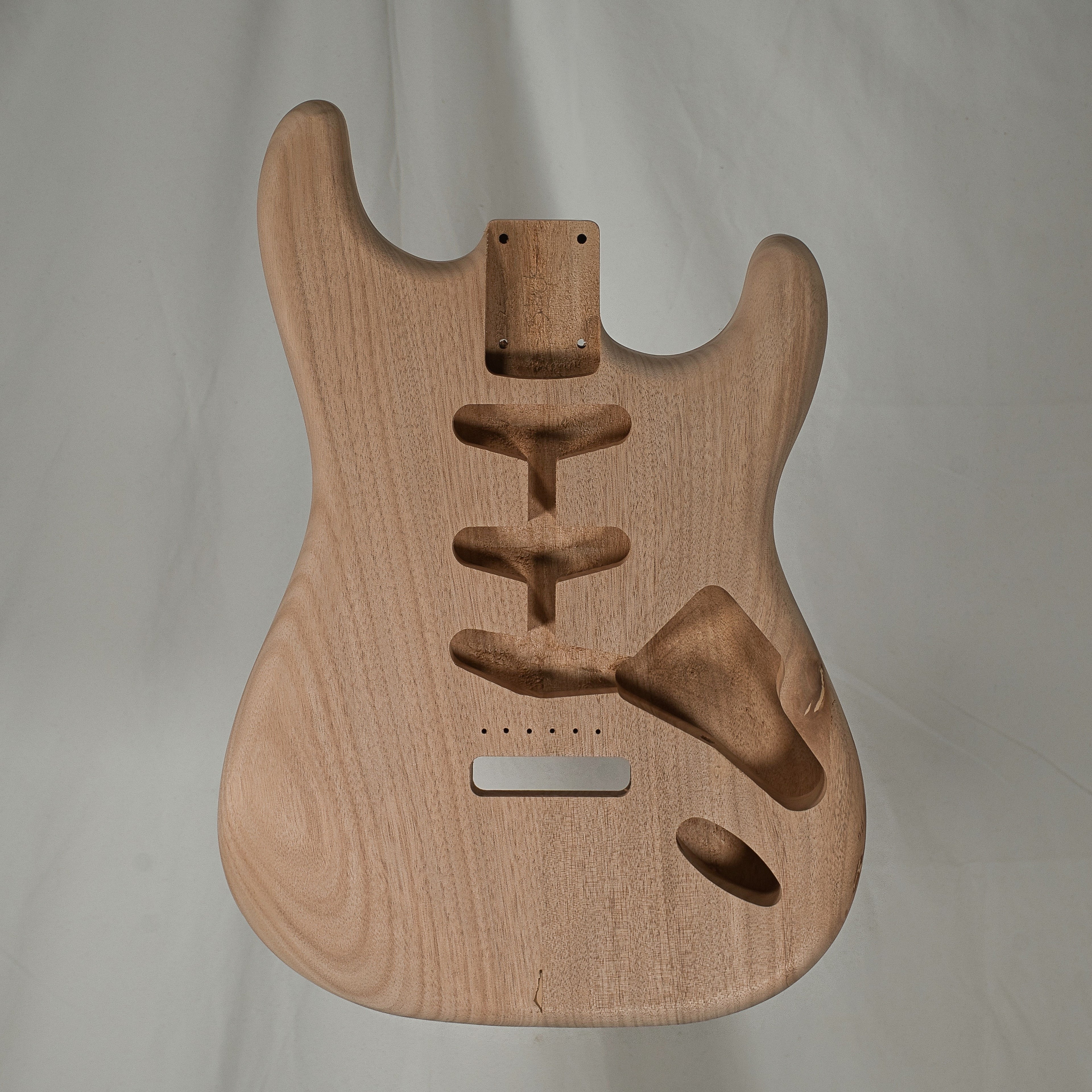 2PC Mahogany Strat Guitar Body