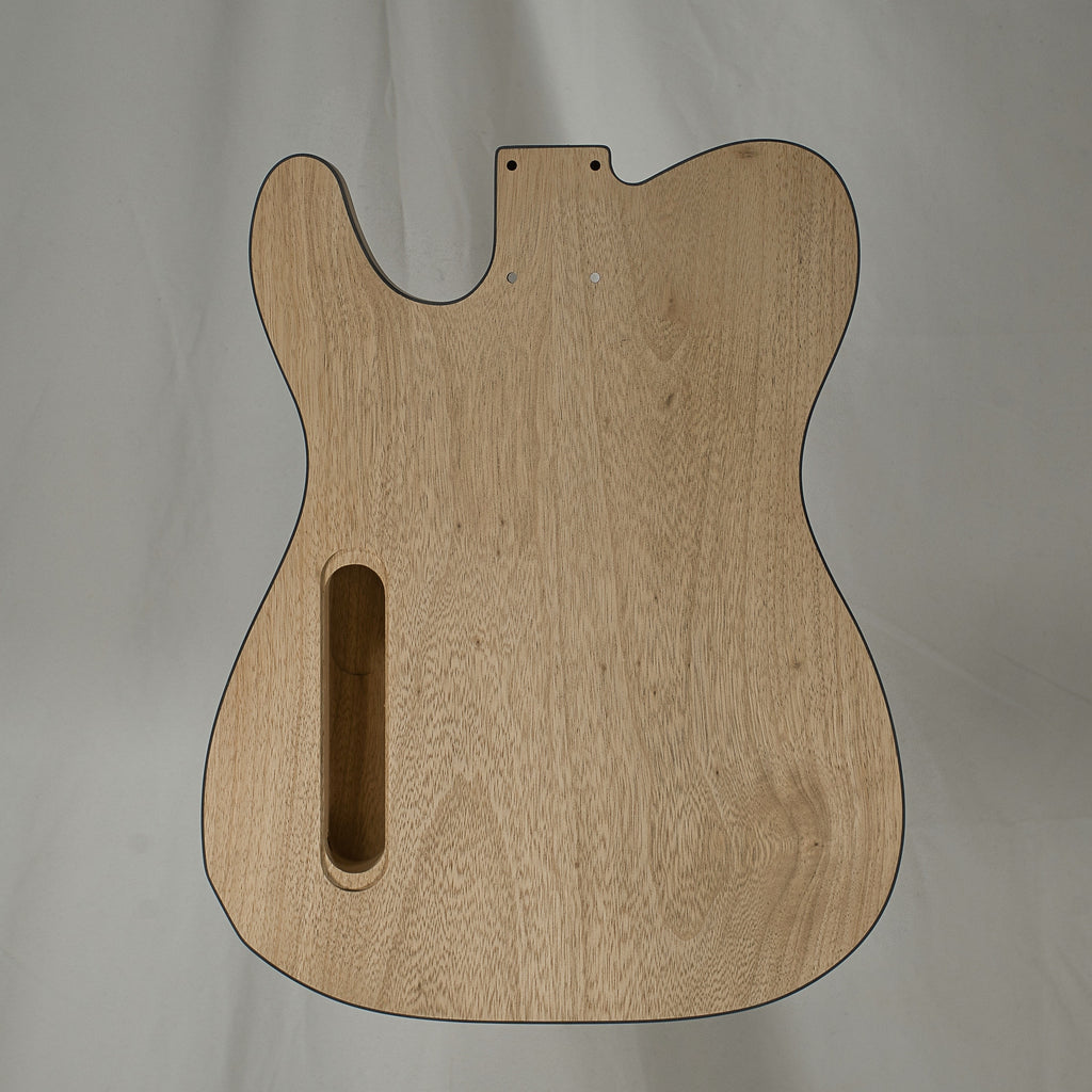 2PC White Korina Double Bound Tele Guitar Body