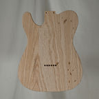 2PC Swamp Ash Tele Guitar Body
