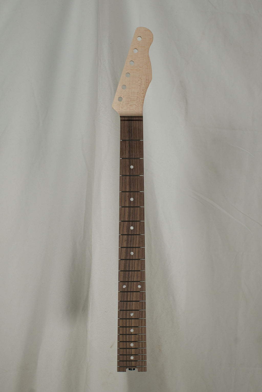 Quartersawn Maple/Rosewood U1 Guitar Neck MOP Inlays