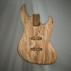 Black Limba (Korina)/Spalted Maple J Bass Body