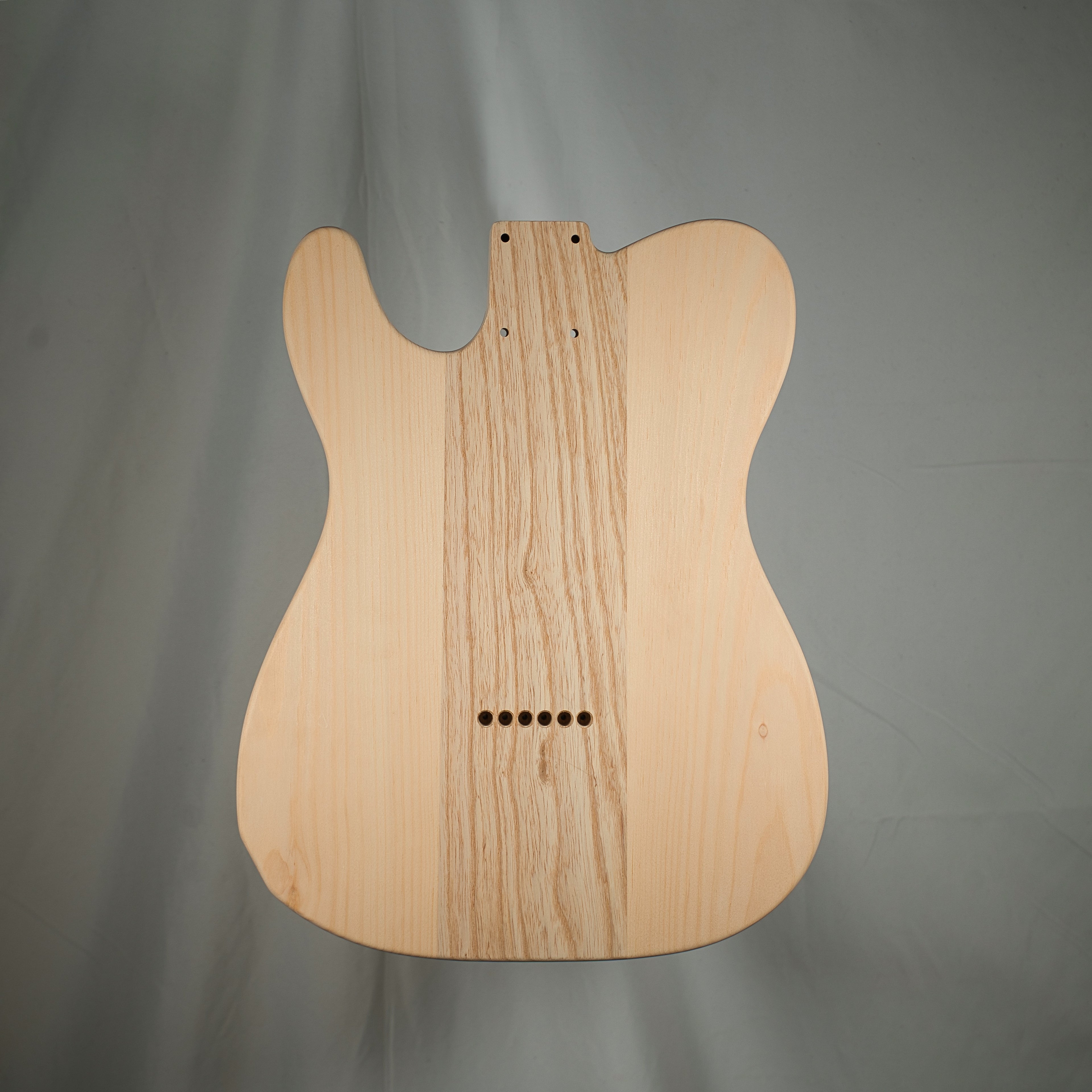 Pine/Swamp Ash/Pine Tele Guitar Body