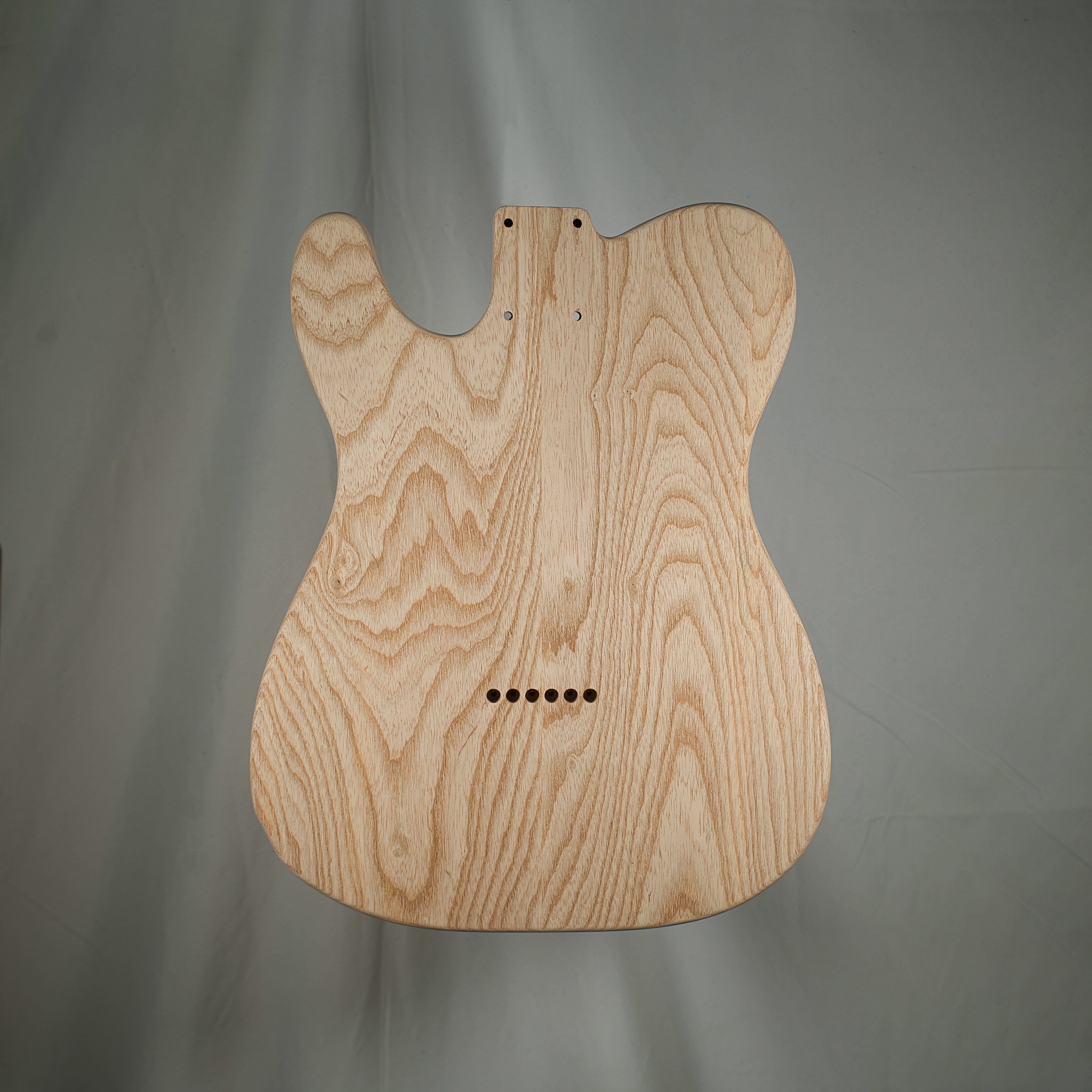 1PC Swamp Ash/Spruce Tele Guitar Body