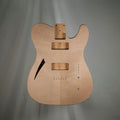 Alder/Flame Maple Tele Guitar Body
