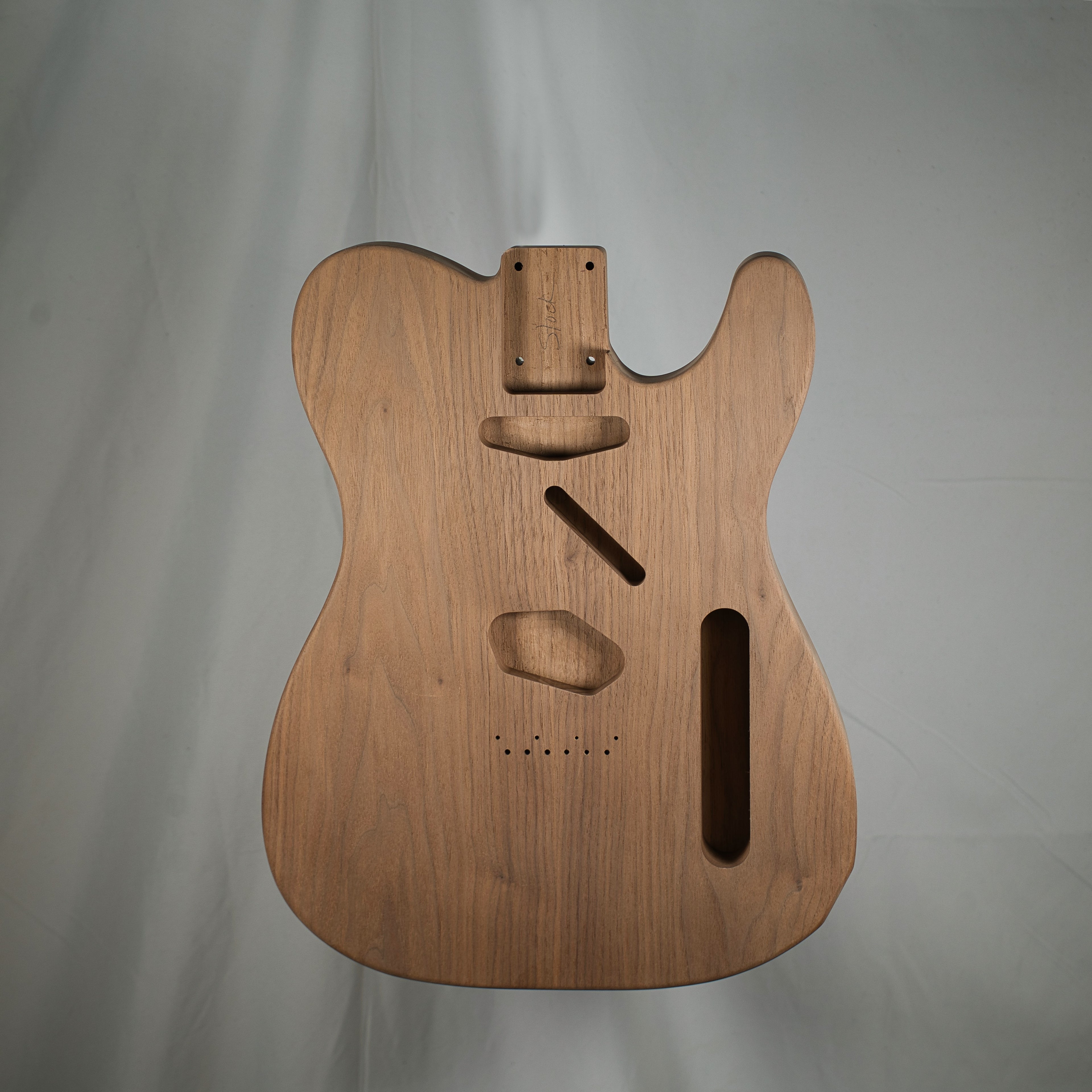 Walnut Tele Guitar Body