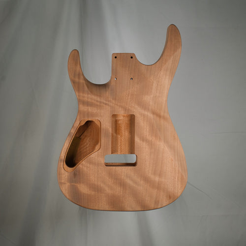 1PC Mahogany Dinky Strat Guitar Body