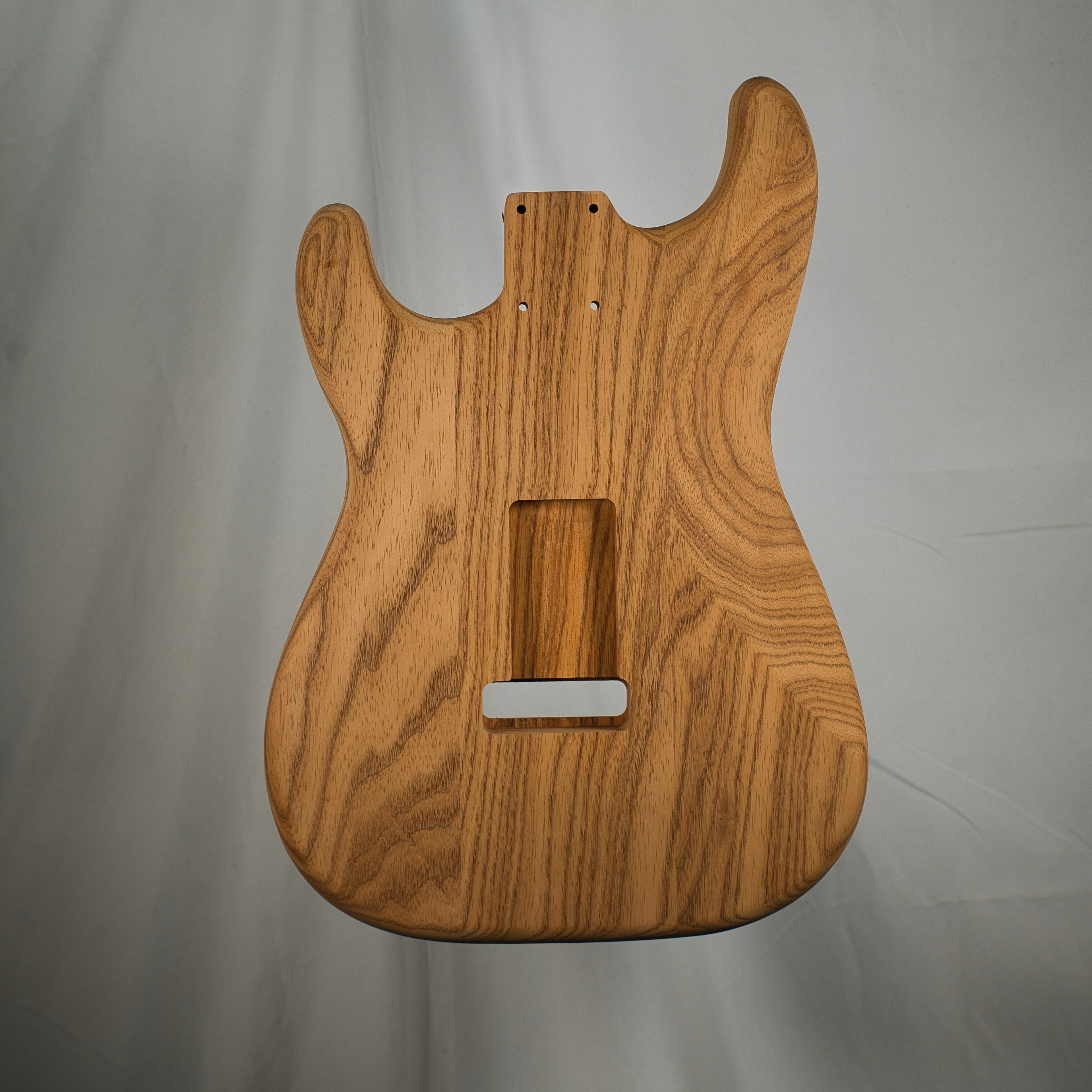 3PC Roasted Swamp Ash Guitar Body