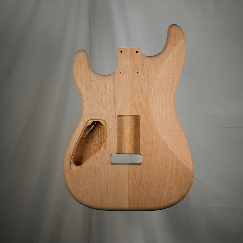 Alder/Maple Strat Guitar Body Bonus Quilt