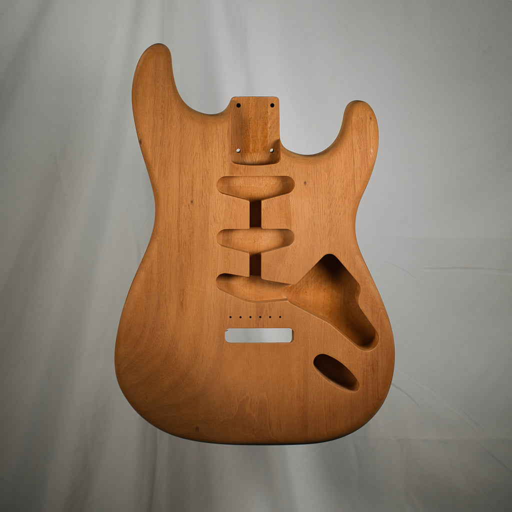 1PC Mahogany Strat Guitar Body
