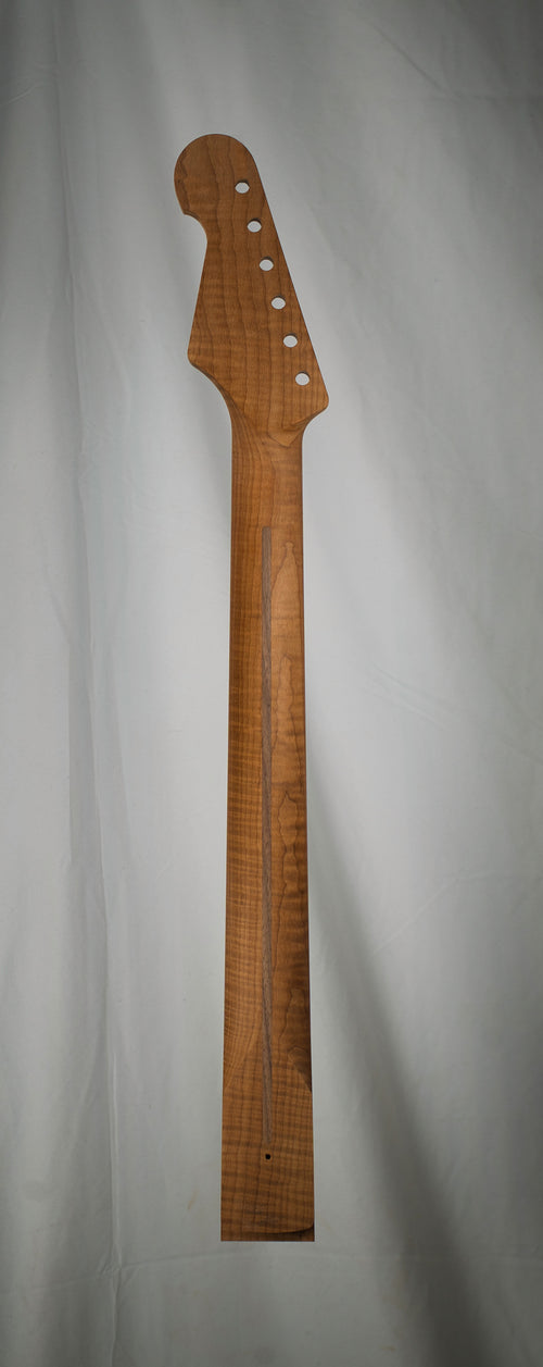 1`PC Roasted Flame Maple U2 Guitar Neck