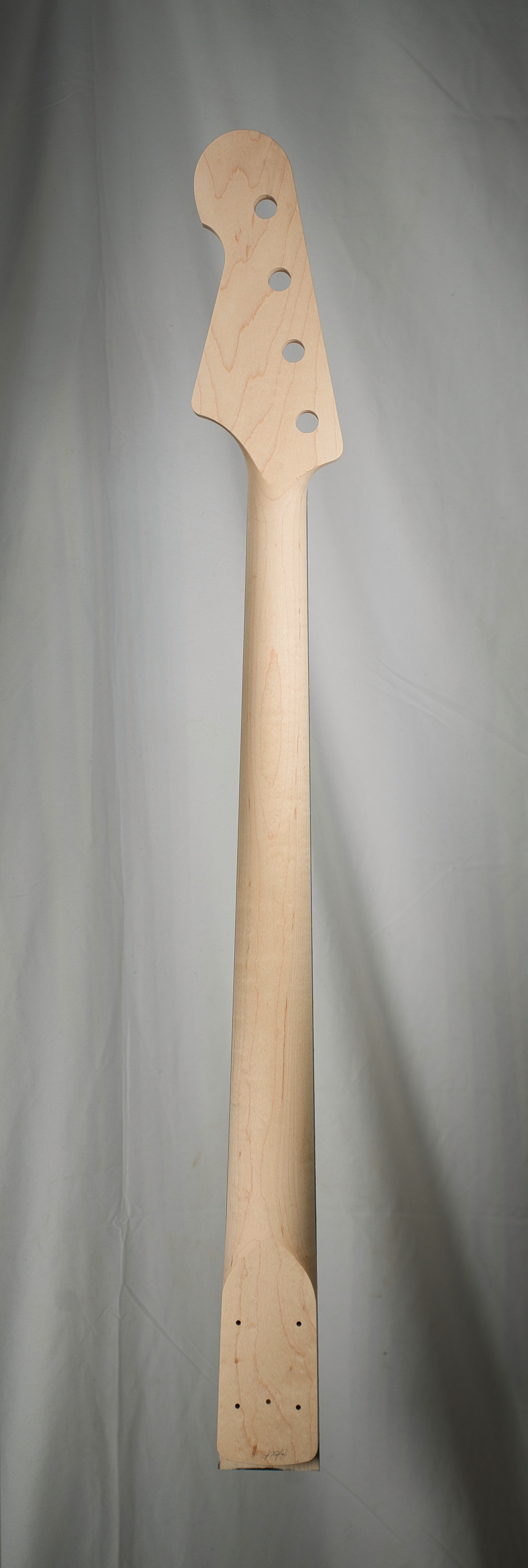 Maple/Maple U2 Bass Guitar Neck with Black Binding