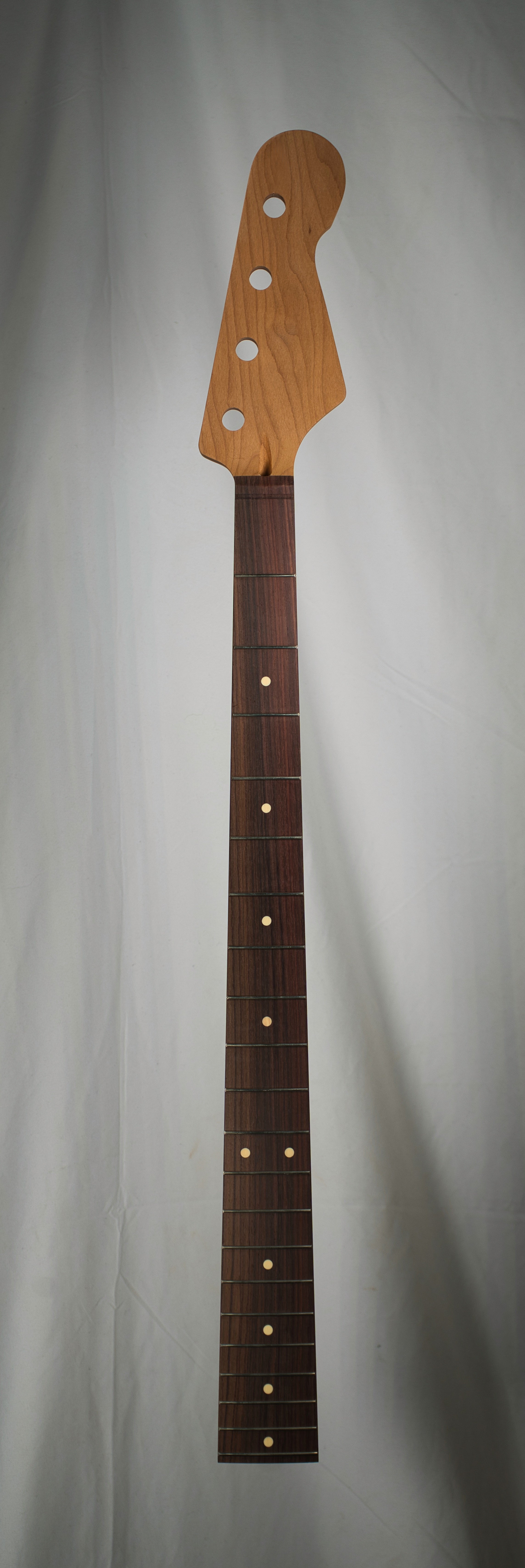 Roasted Maple/Indian Rosewood U2 Bass Guitar Neck
