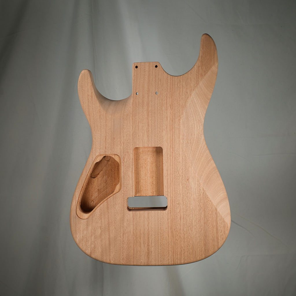 1PC Mahogany Dinky Strat Guitar Body