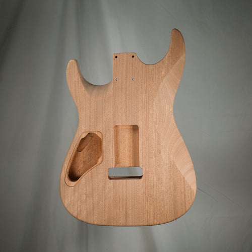 1PC Mahogany Dinky Strat Guitar Body