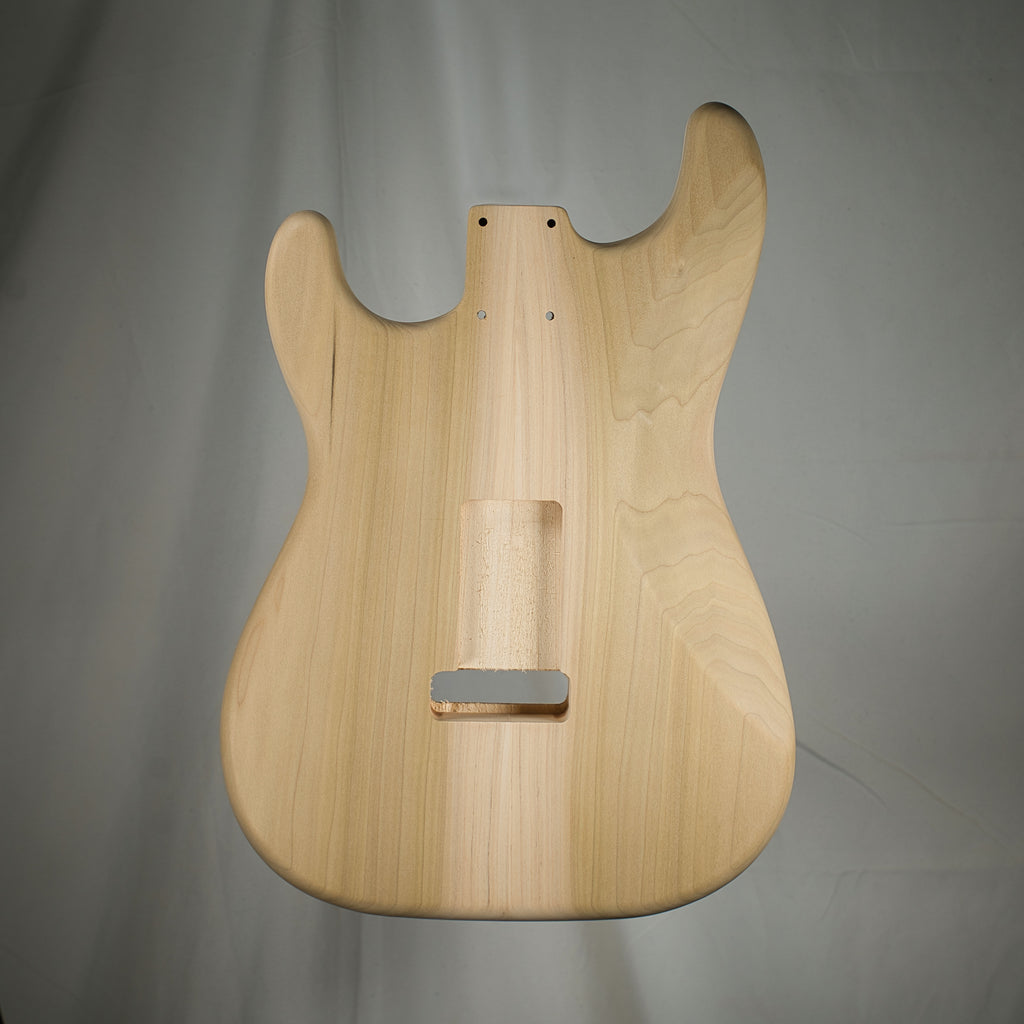 Poplar Strat Guitar Body