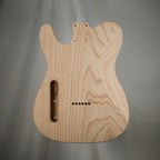 1PC Swamp Ash/Burl Maple Tele Guitar Body