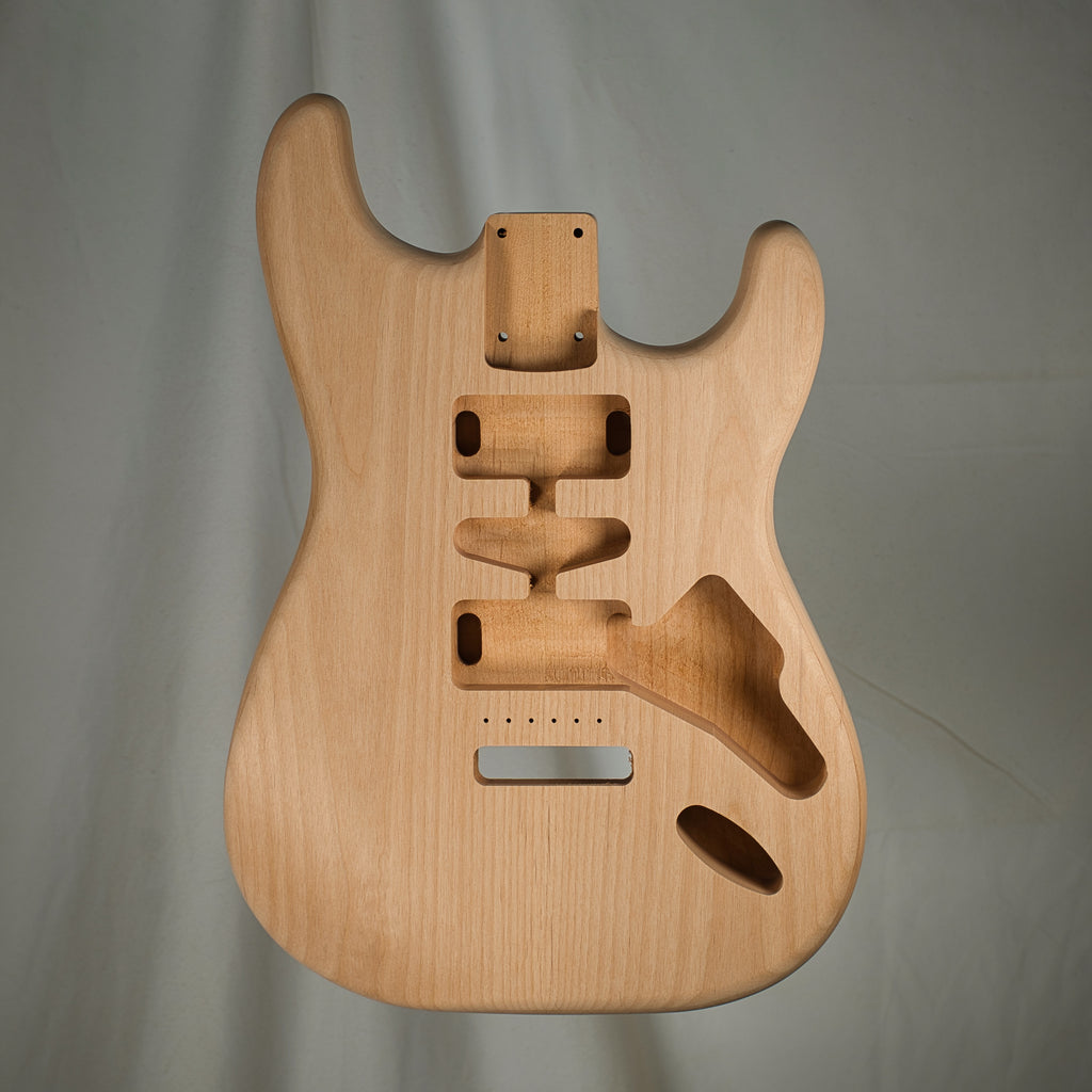 Chambered Alder Strat Guitar Body