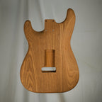 Roasted Swamp Ash Strat Guitar Body