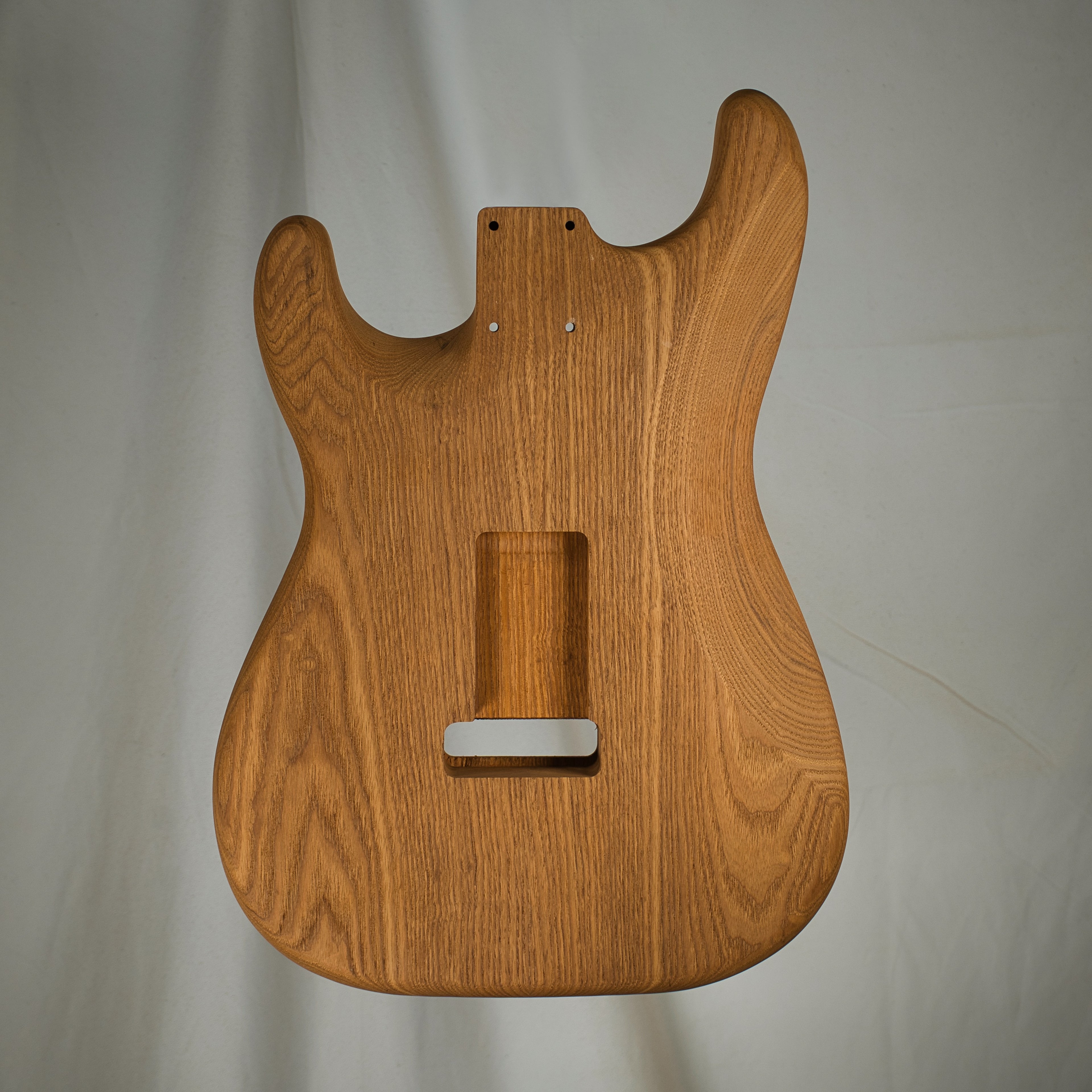 Roasted Swamp Ash Strat Guitar Body