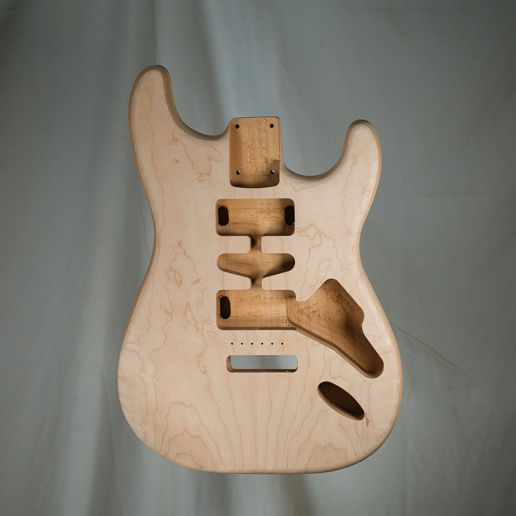Alder/Maple Strat Guitar Body