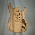 Chambered Black Limba (Korina) Strat Guitar Body