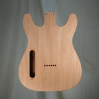 Swamp Ash/Maple Double Cut Tele Guitar Body