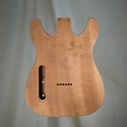 Mahogany/Maple Double Cut Tele Guitar Body