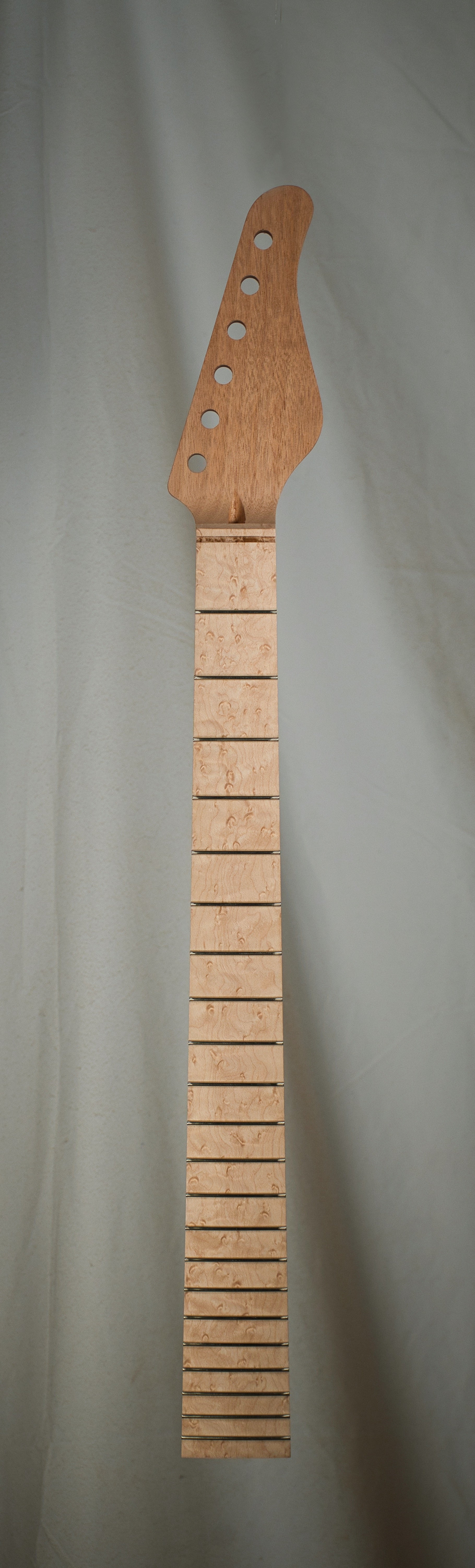 Mahogany/Birdseye Maple Custom Guitar Neck