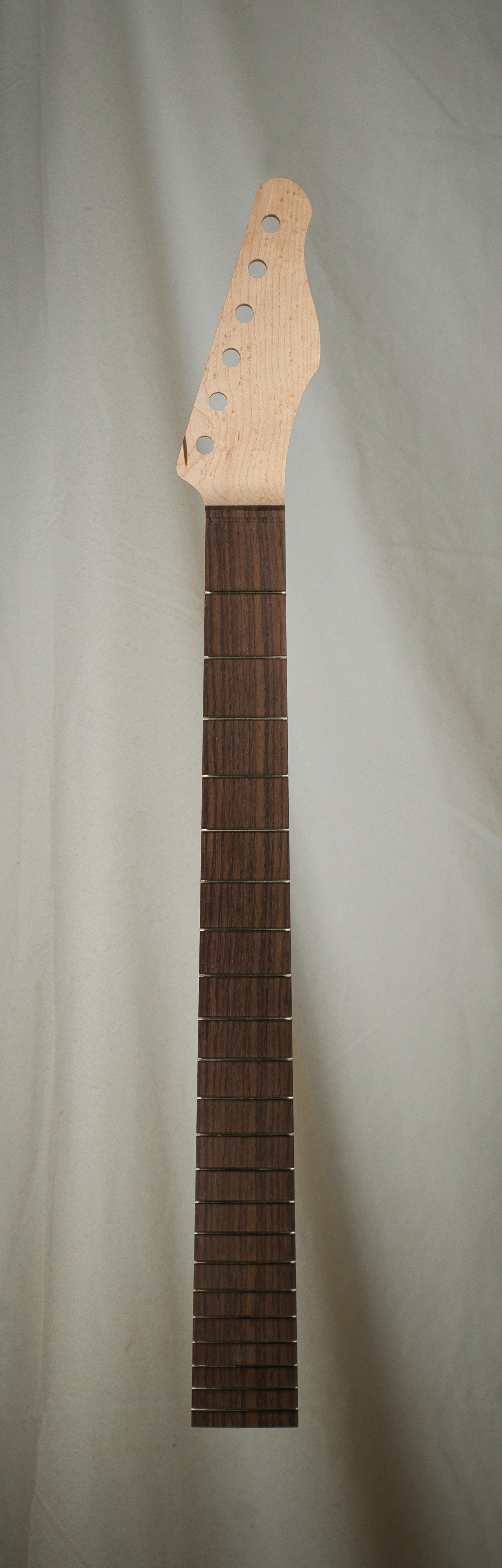 Birdseye Maple/Indian Rosewood Custom Guitar Neck