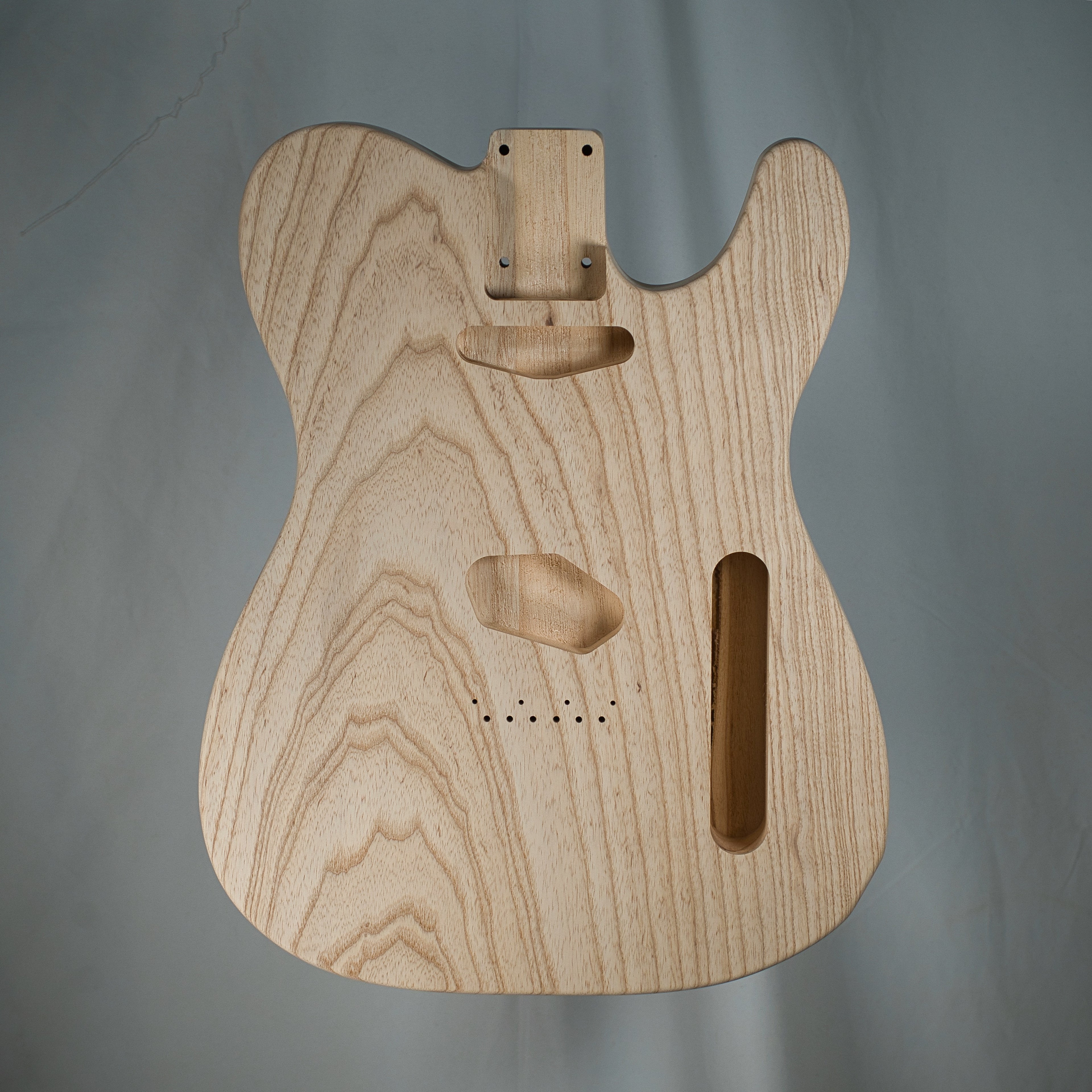 Paulownia Tele Guitar Body with Swamp Ash Top and Back Laminate
