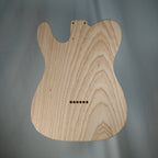 Paulownia Tele Guitar Body with Swamp Ash Top and Back Laminate